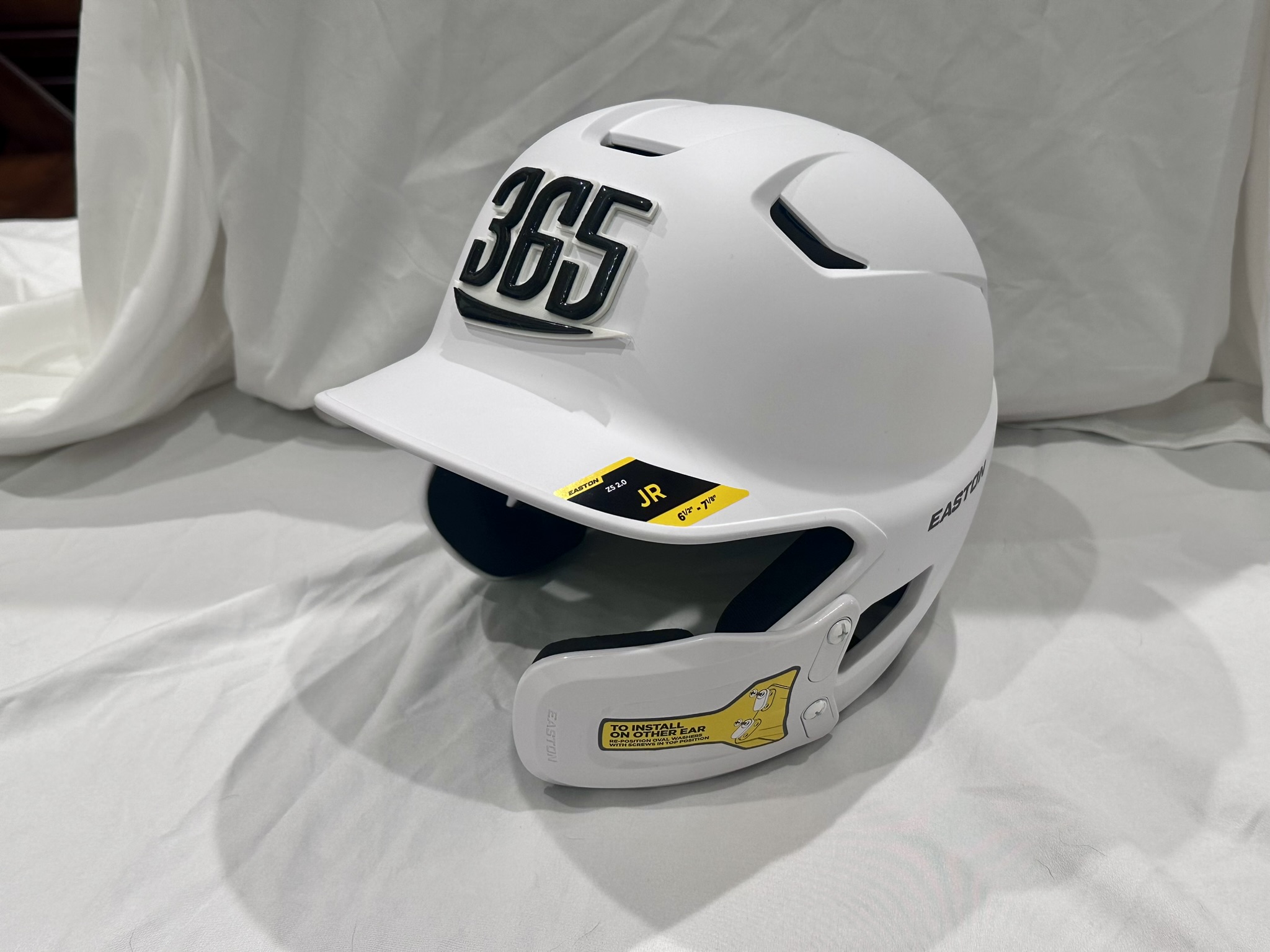 Batting Helmet - White - Image 2